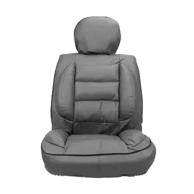Car Front Seat Cover PU DIFF HTD2824 Grey