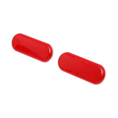 Safety Reflector LEOMAX SR-5605 (Pack 2 Pcs.) Red