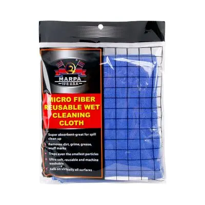 Microfiber Wet Cleaning Cloth MARPA PNO 7077 Blue