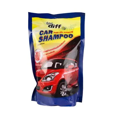 Car Shampoo Refill DIFF PASSION RED Size 750 ML. Red