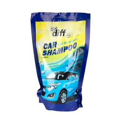 Car Shampoo Refill DIFF PEPPEMINT Size 750 ML. Blue