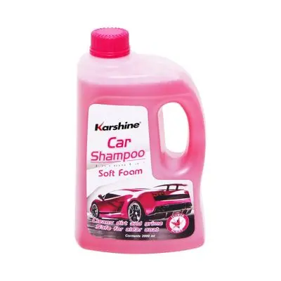 Car Wash Shampoo Flower Scent KARSHINE Size 2000 ML.