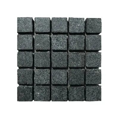 แผ่นพื้นหินแกรนิต ลายเรียงตรง GIANT KINGKONG ขนาด 50 x 50 ซม. สีดำ