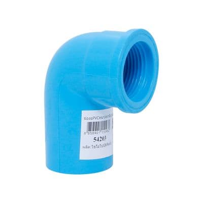 Elbow Female Thread RED HAND No. 54203 Size 1 Inch Blue