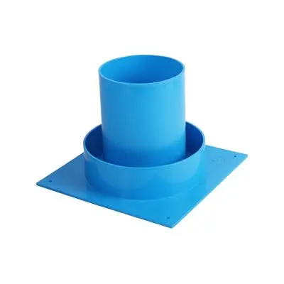 PVC Socket WATER FLOW Size 4 Inch Blue