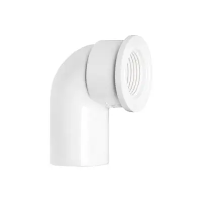 TS Faucet 90 Elbow THAI PIPE Size 3/4 Inch White