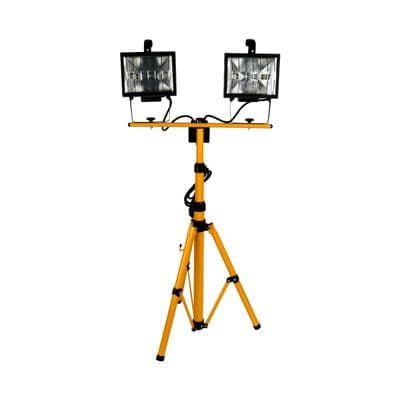 Iodine Lamp with Standing 500 W SP SP/LS-114 ขนาด 50 x 15.5 x 118 CM. Black - Yellow