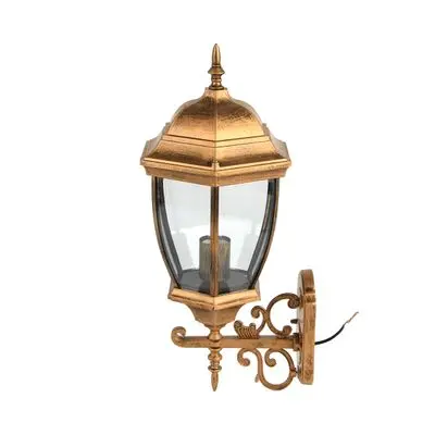Outdoor Wall Lamp U W.L.LIGHTING WL-A66-5 BG E27 Antique Gold