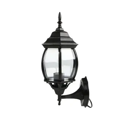 Outdoor Wall Lamp 1xE27 W.L.LIGHTING WL-A601 BK Size 18 x 18 x 42 CM. Black
