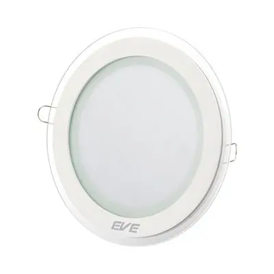 โคมดาวน์ไลท์หน้ากลม (กระจก) 3.5 นิ้ว LED 6W DL EVE LIGHTING รุ่น Circle GS RD 6W DL สีขาว