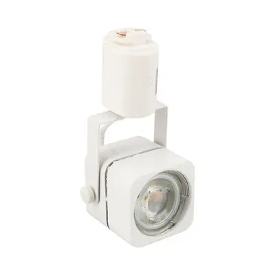 On Tracklight GU5.3 LED 7 W Warm White BEC PENA-S 7W/30K/WH Size 5.6x7.4x15 CM. White
