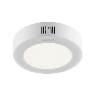 OPPLE Surface Round Downlight LED 18W Daylight (SM-ESII R200 18W/65K), 8 Inch, White Color