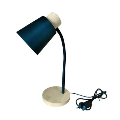 HATASHI Plastic Study Lamp EXC. E27x1 (TD-103), Black Color