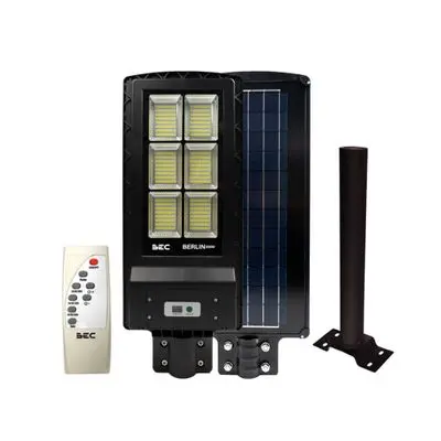 BEC Solar Street lamp LED 200W Daylight (BERLIN 200W/6500K), Black Color