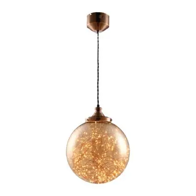 BEC Pendant Lamp Glass LED 18W (MEY-011AB/18W), Amber Color