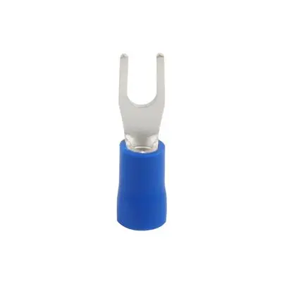 Insulated Spade Terminals Y Type KENION VF2-S3A (Pack 20 Pcs.) Blue