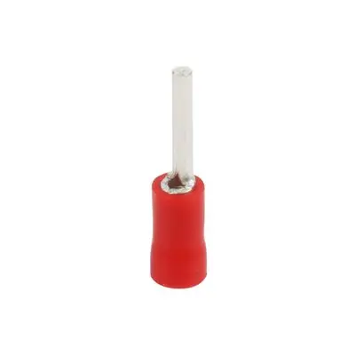 Insulated Pin Terminals KENION PT2216F (Pack 15 Pcs.) Red