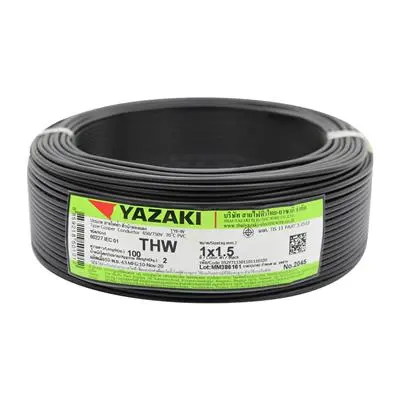 สายไฟ YAZAKI รุ่น 60227 IEC01THW1x1.5