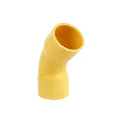 Elbow 45 Degree SS Size 1 Inch Yellow