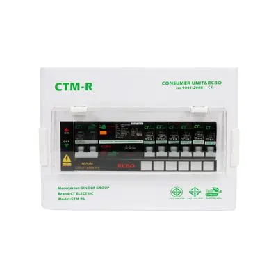 Consumer Unit CT ELECTRIC CTM-R6 63A Power 63 A White