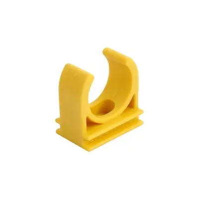 Pipe Clip TOP Size 1/2 Inch Yellow
