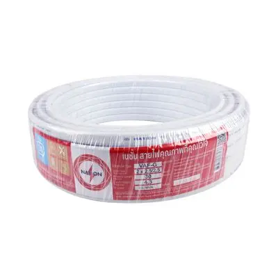 Electric Cable NATION VAF-GRD 2 x 2.5/2.5 White
