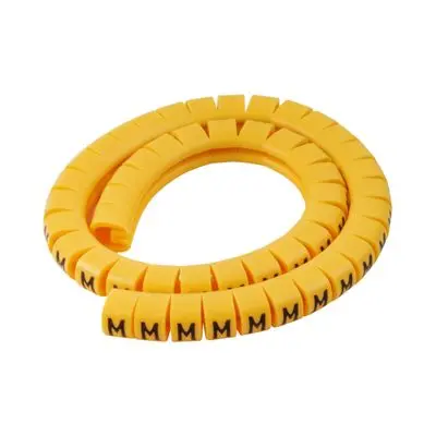 Cable Markers M BANDEX BM1-M Size 3.0 - 5.2 MM. (Pack 50 Pcs.) Yellow