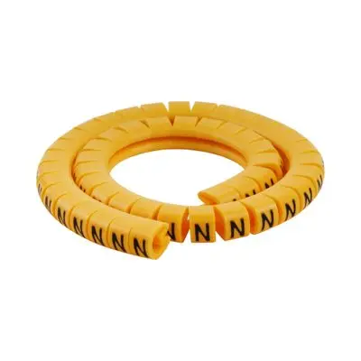 Cable Markers N BANDEX BM1-N Size 3.0 - 5.2 MM. (Pack 50 Pcs.) Yellow