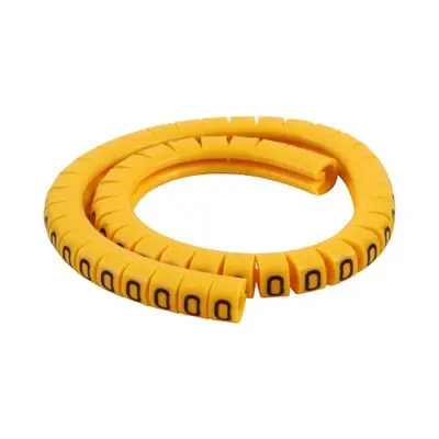 Cable Markers O BANDEX BM1-O Size 3.0 - 5.2 MM. (Pack 50 Pcs.) Yellow