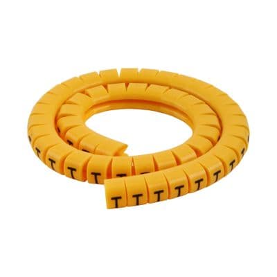 Cable Markers T BANDEX BM1-T Size 3.0 - 5.2 MM. (Pack 50 Pcs.) Yellow