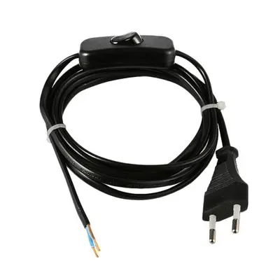 In Line Cable Switch 2 M. GIANT KINGKONG No. 01+cable with switch Black