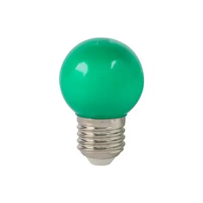 หลอดไฟ LED 1 วัตต์ สีเขียว LUZINO รุ่น SKG45CBG-1W G45 E27 (แพ็ค 2 หลอด)