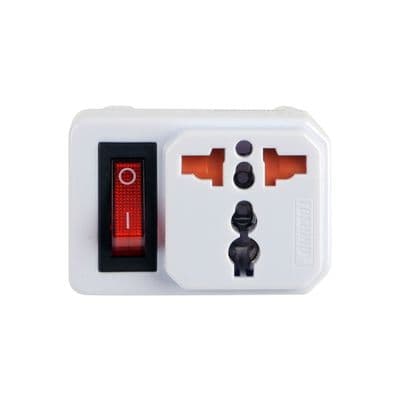 Travel Adapter 1 Switch TOSHINO EA-ES White