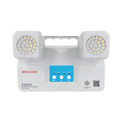 Emergency Light LED RACER RESCUE 2x5W 10Hr. White