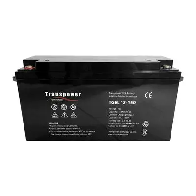 Hybrid Gel Deep Cycle Battery TRANSPOWER TGEL12-150 Voltage 12V 150A