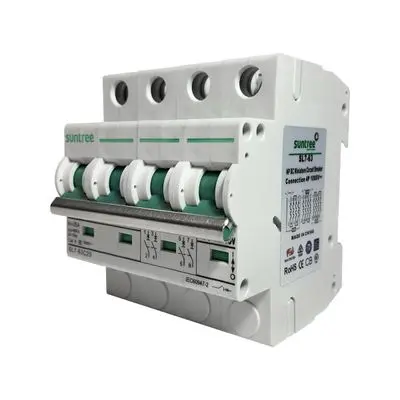 Circuit Breaker SUNTREE DC SL7-63NP (4P) 25A 1000V White