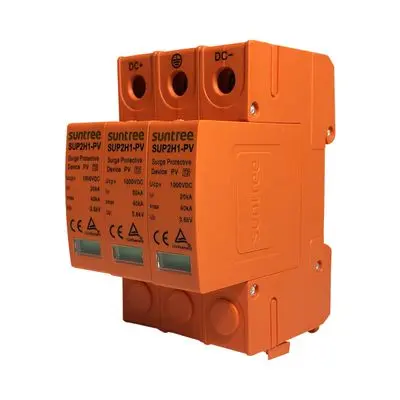 Surge Protection Devices SUNTREE DC SUP2-PV (3P) 1000V Orange