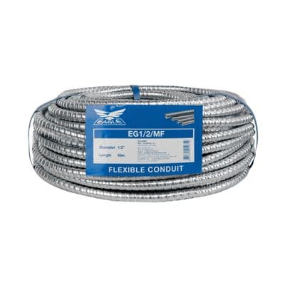 EAGLE Metal Flexible Conduit 1/2 inch (EG1/2/MF) Length 50 m