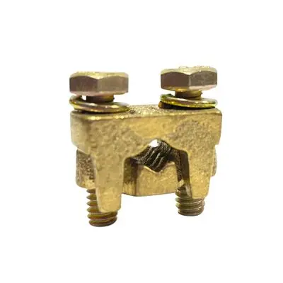 TEK U-Clamp Brass 2 Screw (CCS 035), 6-35 mm., Gold