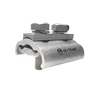 TEK PG Clamp Aluminum 2 Screw (PGC 2070), 16-70 mm, Silver