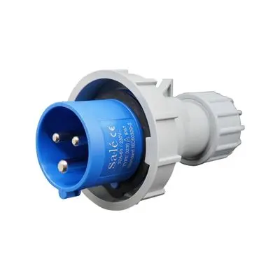 SA-LE Waterproof Plug 3P IP67 (0236), 32A 200-250V