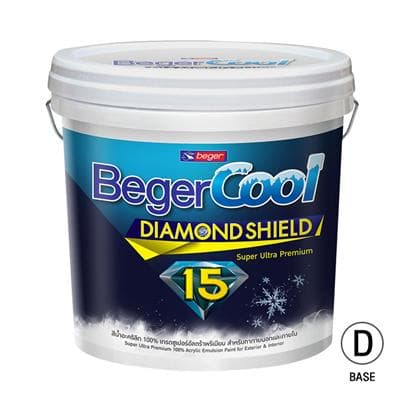 Acrylic Paint SG BEGER BEGERCOOL DIAMONDSHIELD 15 YEARS Size 3.5 liter BASE D