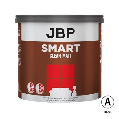 สีน้ำทาภายใน M JBP รุ่น SMART CLEAN