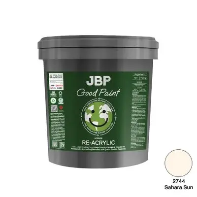 JBP Interior Paint Matt (Goodpaint Re-Acrylic), 2.5 gallon, Sahara Sun #2744
