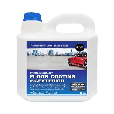 ILOFT Floor Coating Matt Water Base (HYBRID FLOOR), 3 litre