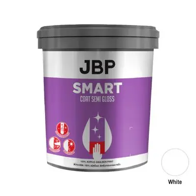 JBP Exterior Paont SG (Smart Coat), 5 Gallon, White Color #G300