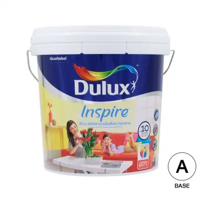 DULUX Interior Paint SG (INSPIRE), 9 Liter, Base A
