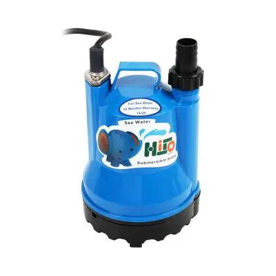 Submersible Pump HISO HS-120 Power 120 W. Size 1 Inch Blue