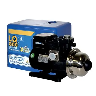 ปั๊มน้ำอัตโนมัติแรงดันคงที่ (เสียงเงียบ) LUCKY PRO รุ่น LP-LQ800 กำลัง 800 วัตต์ สีน้ำเงิน