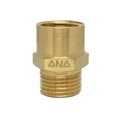 Brass Nipple (MF) ANA 148 Size 1/2 inch